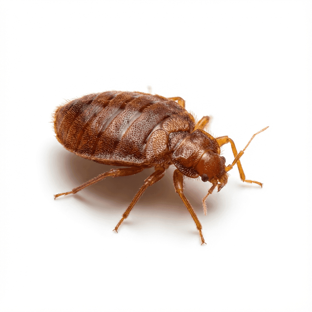 Adult bed bug closeup - Tampa Bay bed bug removal